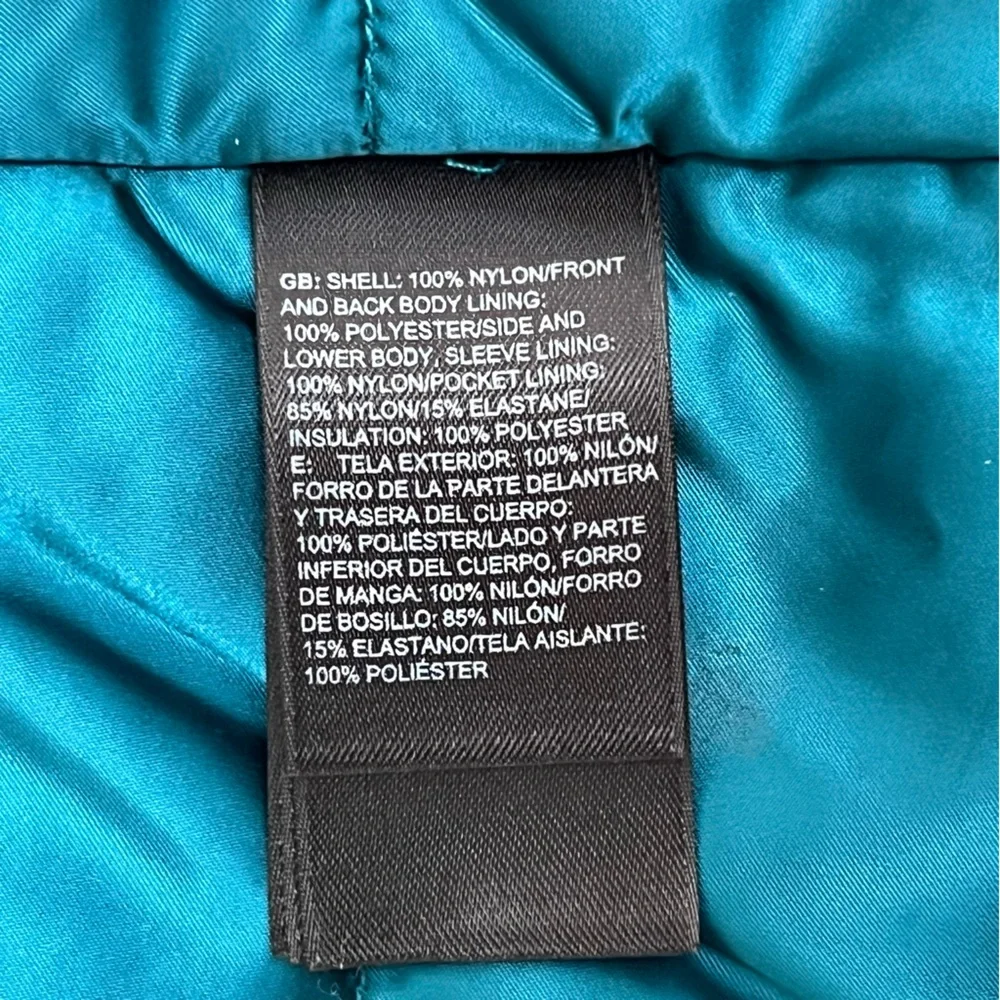 The North Face Women's Teal Blue Inlux Insulated Waterproof Jacket AFYP Large - Picture 5 of 12